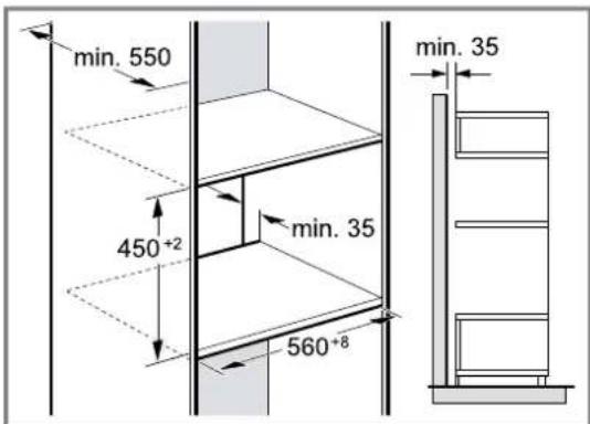 BOSCH CEG732XB1 - Inbouw in een hoge kast - 1