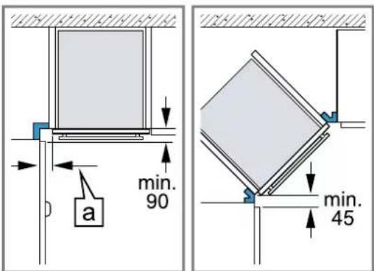 BOSCH CEG732XB1 - Installation dans un angle - 1