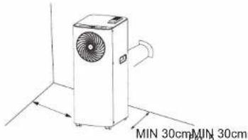 CALOR Turbo Cool+ AU5020 - Instalación de tipo semipermanente - 1
