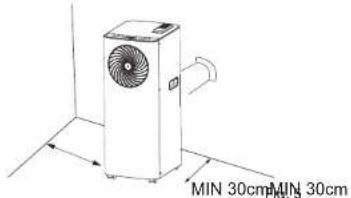 CALOR Turbo Cool+ AU5020 - Installazione semi-fissa - 1