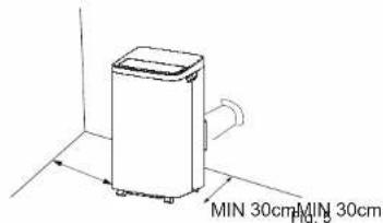 CALOR Turbo Eco Sense+ AU5620 - Instalación de tipo semipermanente - 1