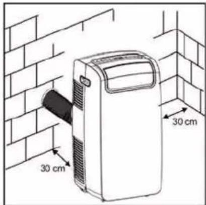 CALOR Intense Cool AU4010 - Semi-permanently installation - 1