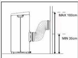 CALOR Turbo Eco Sense AU5610 - Semi-permanently installation - 4