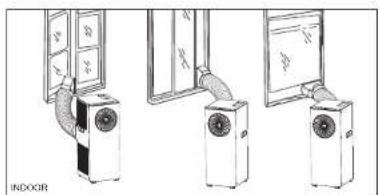 CALOR Turbo Cool AU5010 - Installation 1 – mobile Installation - 1