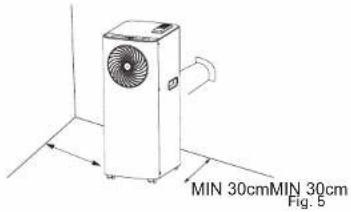 CALOR Turbo Cool AU5010 - Semi-permanently installation - 1