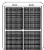ROWENTA Intense Pure Air Home PU6180 - A szűrők behelyezése és cseréje - 1