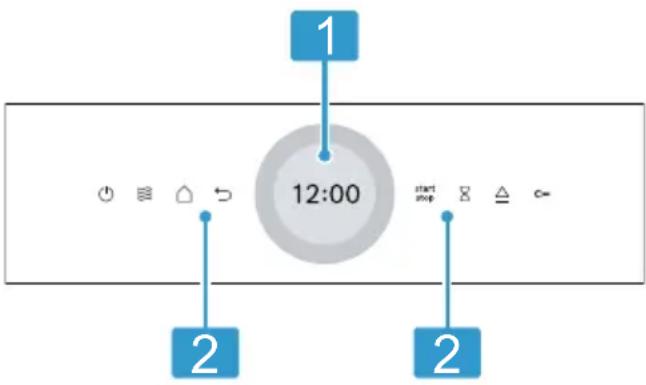 BOSCH BFR7221B1 - Bedieningspaneel - 1