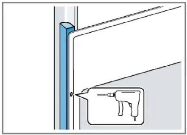 BOSCH BFR7221B1 - In caso di cucine con ma-niglia integrata verticale: - 2