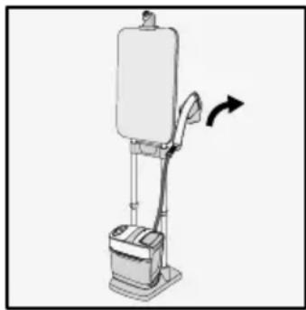 ROWENTA Ixeo POWER QR2020 - Horizontale Position / Orientação horizontal / Orientamento orizzontale / Horizontaal / Horizontale Position - 1