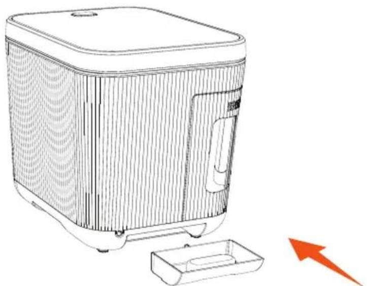 Nutrichef NCVK9112BWH - Retirer le bac à eau - 3