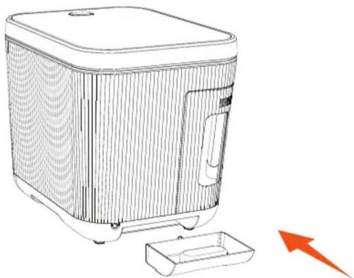 Nutrichef NCVK9112BWH - Remove the Water Tray - 3