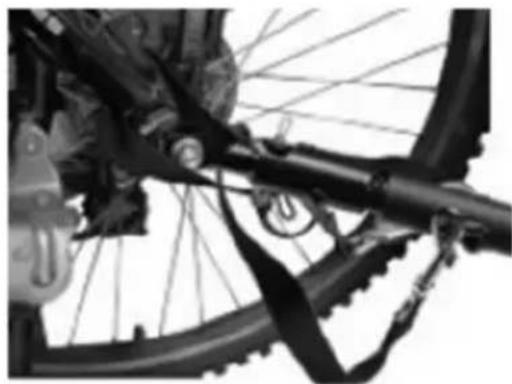 Axkid Grand Tour - Coupling the trailer to the bicycle (bicycle trailer configuration) - 2