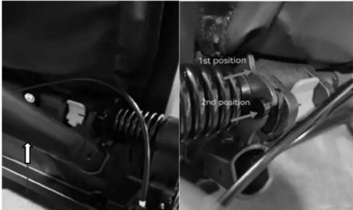 Axkid Grand Tour - Ajustez les positions de la suspension des roues. - 1