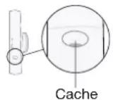HAGER TRC301B - Fixation du détecteur - 5