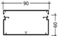 HAGER BS90S - Capacités de câblage - 43