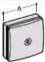 HAGER BS90F - appareillage en saillie et moulures - 65