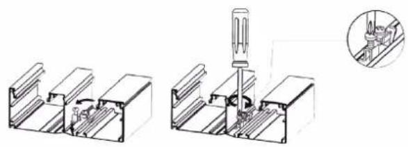 HAGER BS90F - montage des accessoires - 1