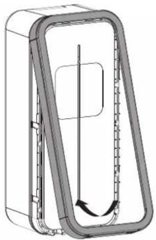 HAGER XEV1K11T2 - Closing the charging station - 2