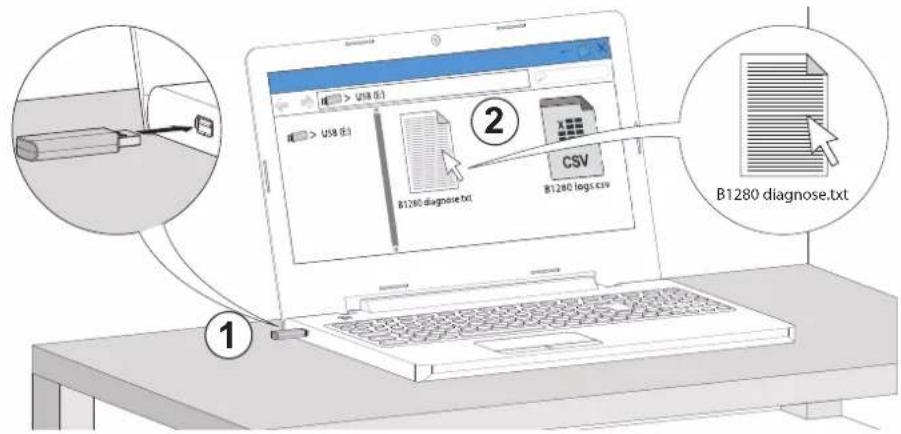 HAGER XEV1K11T2 - Modify the settings using a USB flash drive - 8
