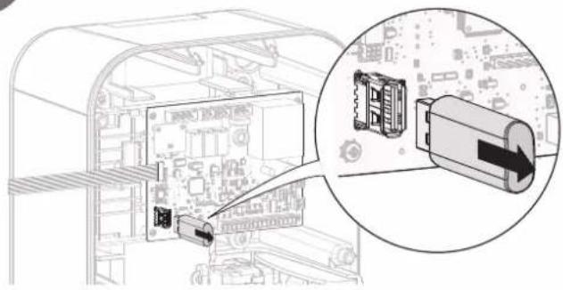HAGER XEV1K11T2 - Modifi er les paramètres depuis une clé USB - 4
