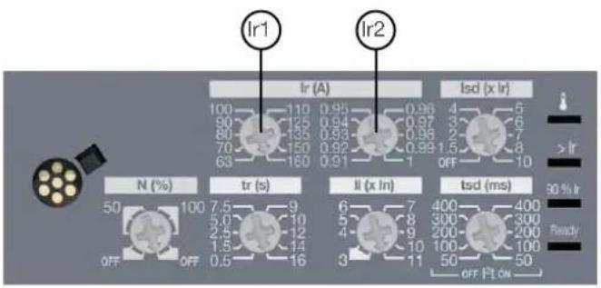 HAGER FP32QS - Spécificités techniques concernant les réglages du h3+ LSI, grâce à ses roues codeuses - 1