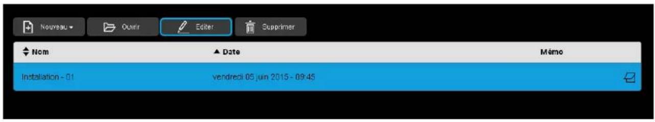 HAGER TXA100 - EDITER UNE INSTALLATION 4.4 - 1