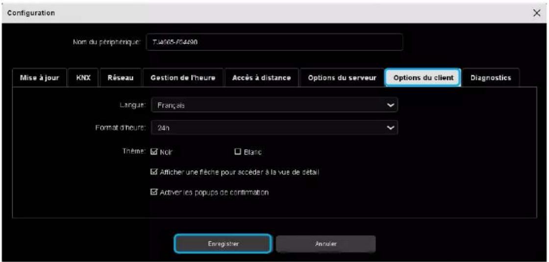 HAGER TXA100 - Options du client - 1