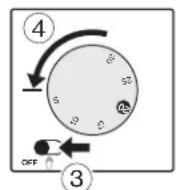 HAGER WE314 - Modification du type d'installation (faible/grande inertie) - 3