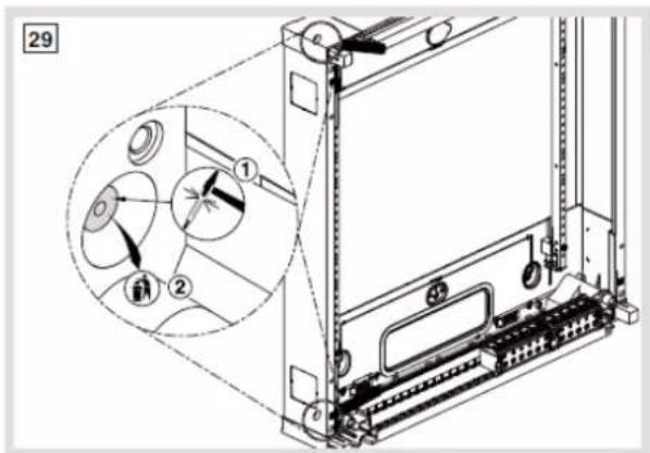 HAGER FD52PN - Association horizontale (premier coffret déjà fixé au mur) - 2