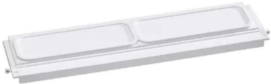 HAGER FD52PN - FD00P3 : 1x plaque passe-câbles avec empreintes pour tube (pour versions en saillie, versions encastrées grande profondeur et faible profondeur) - 1