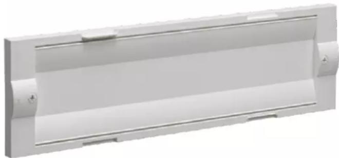 HAGER FD52PN - FD00C4 : plastron à 1 fente 150 mm 24 mod. - 2