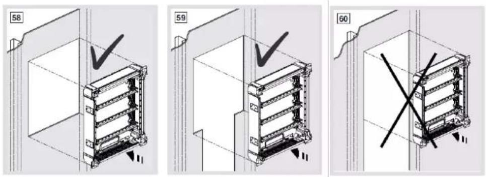 HAGER FD52PN - Montage affleurant pour coffrets encastrés - 5