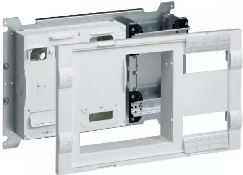HAGER FD52PN - FD02F2 : kit avec platine DB + compteur Linky (430 x 300 x 147 mm) - 1