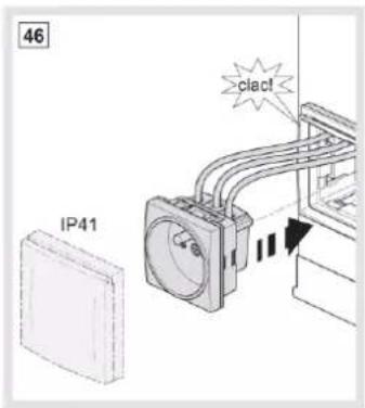 HAGER FD52PN - Volet de protection - 11