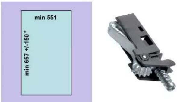 HAGER FU72DN - Montage affleurant pour coffrets encastrés - 2