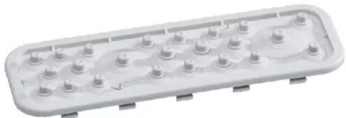 HAGER FU72DN - VZ741 : membrane passe-câble New VegaD IP41 - 1