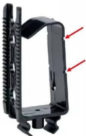 HAGER FU72DN - FD00B... = bracelets guide-fils latéraux pour câblage vertical - 2