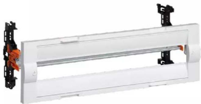HAGER FU72DN - FD01A1 : kit pour 1 rail DIN de distribution (430 x 150 x 147 mm) - 1