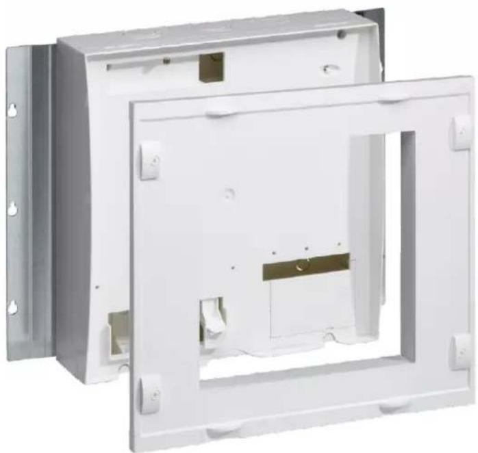 HAGER FU72DN - FD03Z1 : kit pour compteur électrique + disjoncteur triphasé (430 x 450 x 147 mm) - 1
