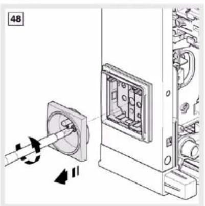 HAGER FD72TN - Volet de protection - 24