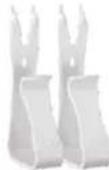 HAGER FD72TN - FD00M1 : platine perforée ∅ 3,2 de 215 mm (434 x 215 x 1,2 mm) - 1