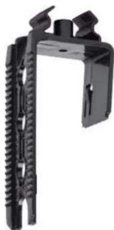 HAGER FD72TN - FD00B... = bracelets guide-fils latéraux pour câblage vertical - 4