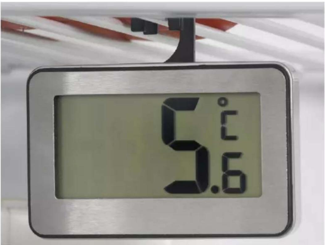 Westfalia 846606 - Digitales Kühlschrankthermometer -20 bis +50°C - 1