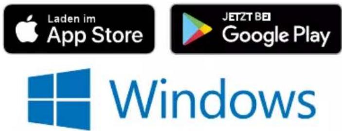 Laden im App Store JETZT BDI Google Play Windows