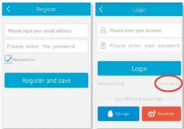 Register Please input your email address Please enter the password Show password Register and save Login Please enter your account Please enter your password Login Use a Mail-party account logu QQ Login Sena Weibo