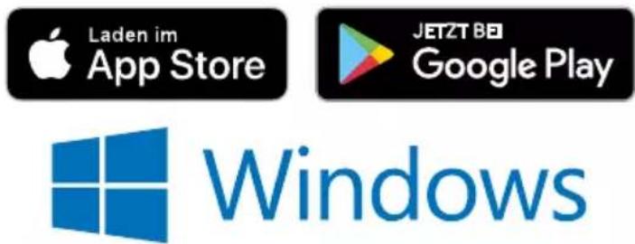 Laden im App Store JETZT BDI Google Play Windows