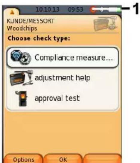 Testo 380 - Affichage du statut du testo 330-2 LL V2010 (n° art. 0632 3307) - 1