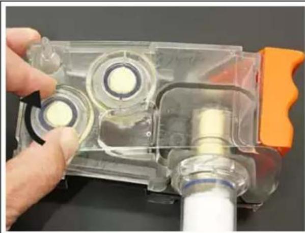 Testo 380 - Remplacer le filtre d'air frais et le filtre secondaire : - 3