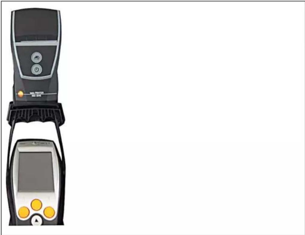 Testo 380 - Transfert des données vers l'imprimante de protocoles IrDA - 1