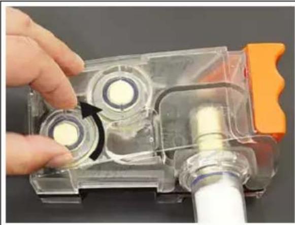Testo 380 - Remplacer le filtre d'air frais et le filtre secondaire : - 1
